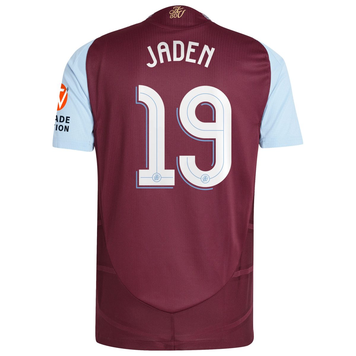 aston villa adidas home authentic shirt 2024-25 with jaden 19 cup printing Collection | Authentic Aston Villa Shirts