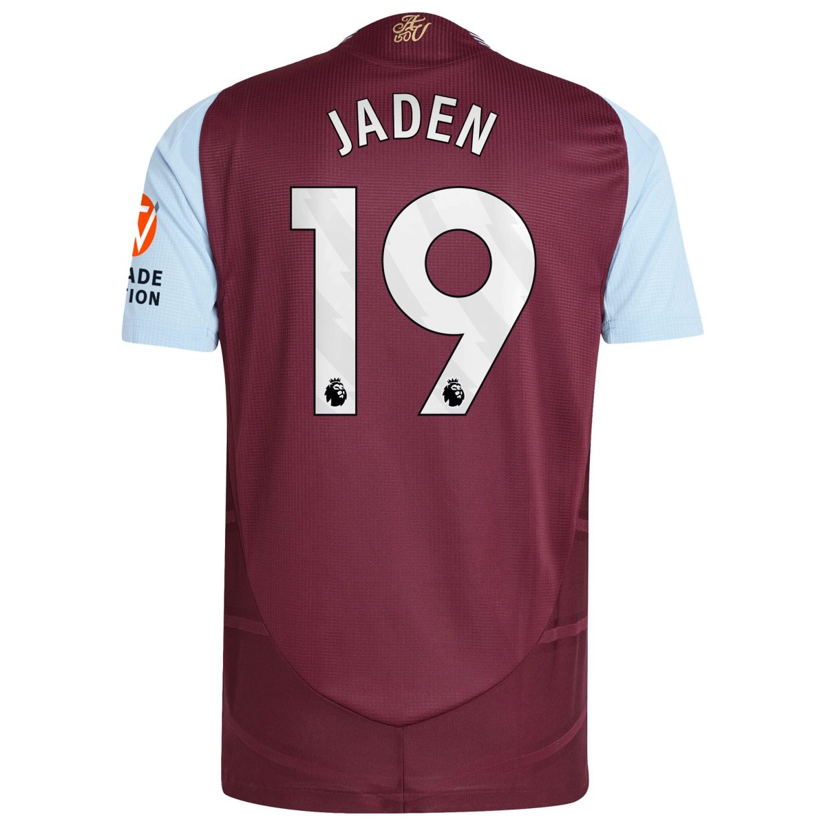 aston villa adidas home authentic shirt 2024-25 with jaden 19 printing Collection | Authentic Aston Villa Shirts