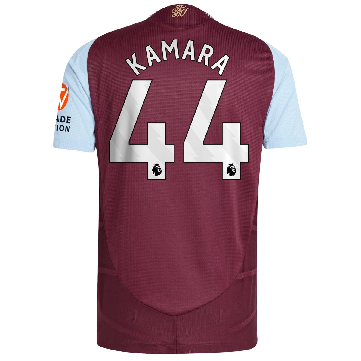 aston villa adidas home authentic shirt 2024-25 with kamara 44 printing Collection | Authentic Aston Villa Shirts
