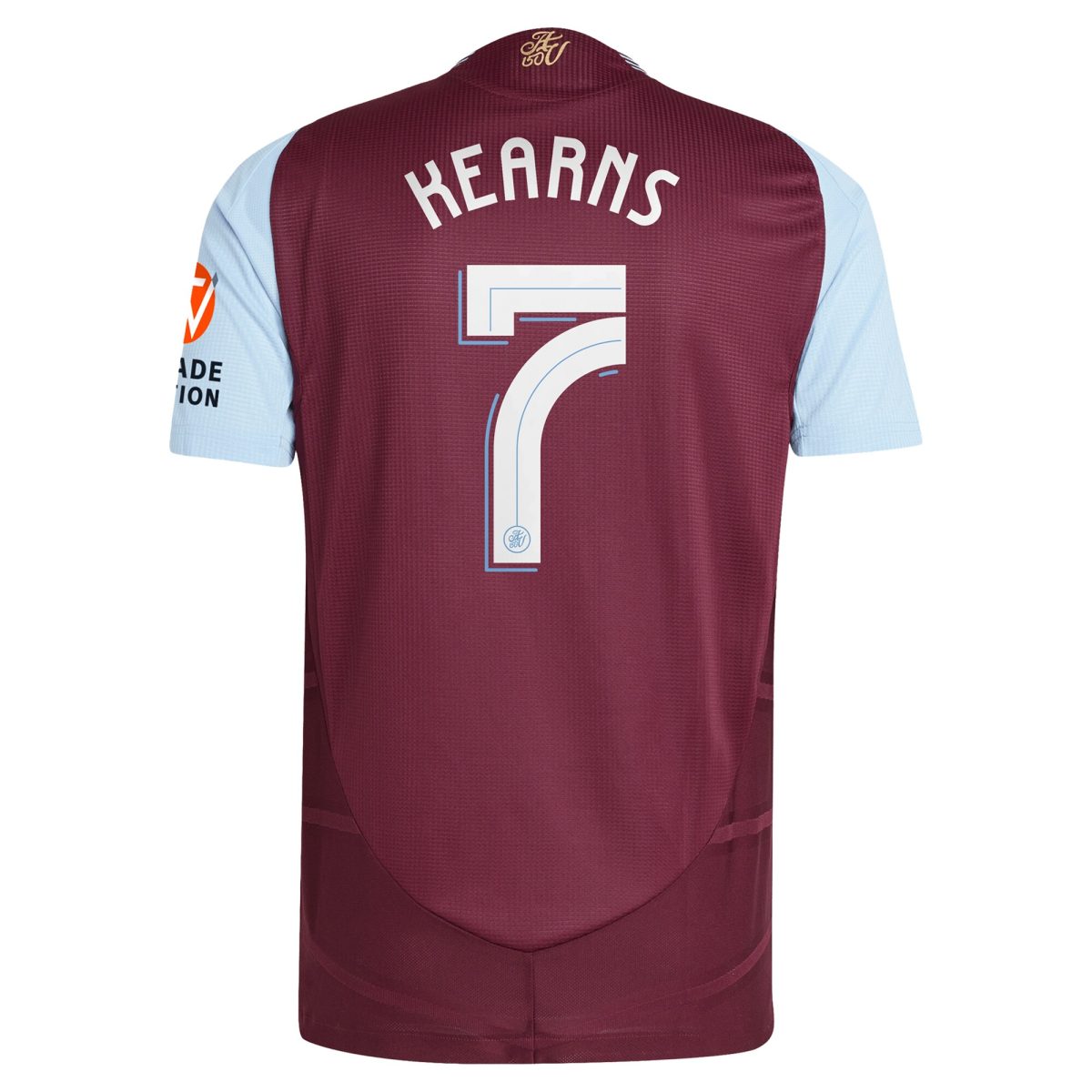 aston villa adidas home authentic shirt 2024-25 with kearns 7 cup printing Collection | Authentic Aston Villa Shirts