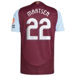 aston villa adidas home authentic shirt 2024-25 with maatsen 22 cup printing Collection | Authentic Aston Villa Shirts