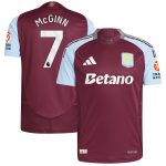 aston villa adidas home authentic shirt 2024-25 with mcginn 7 printing Collection | Authentic Aston Villa Shirts