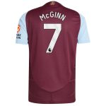 aston villa adidas home authentic shirt 2024-25 with mcginn 7 printing Collection | Authentic Aston Villa Shirts
