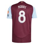 aston villa adidas home authentic shirt 2024-25 with nobbs 8 cup printing Collection | Authentic Aston Villa Shirts