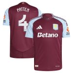 aston villa adidas home authentic shirt 2024-25 with patten 4 cup printing Collection | Authentic Aston Villa Shirts