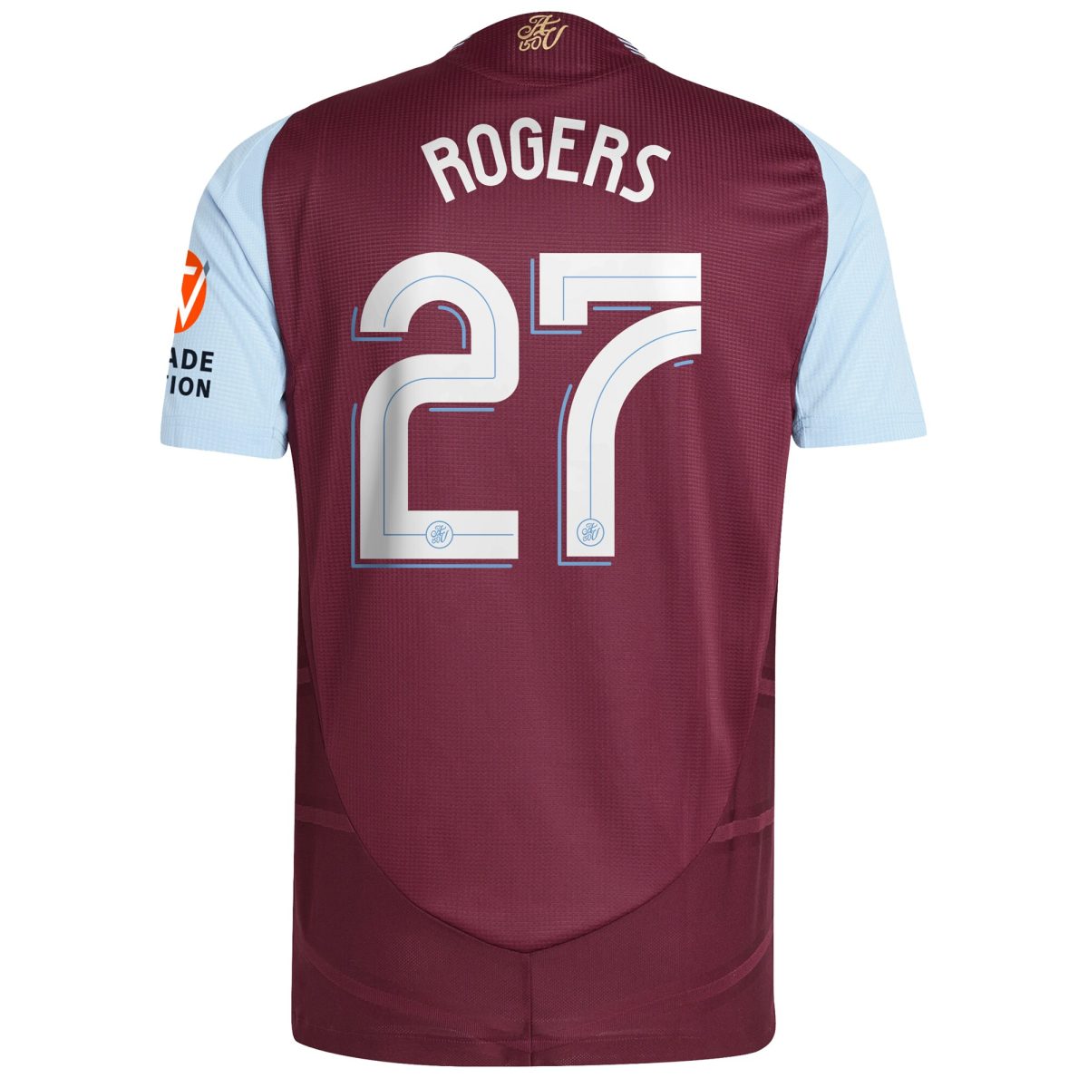 aston villa adidas home authentic shirt 2024-25 with rogers 27 cup printing Collection | Authentic Aston Villa Shirts