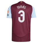 aston villa adidas home authentic shirt 2024-25 with tomás 3 cup printing Collection | Authentic Aston Villa Shirts