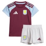 aston villa adidas home baby kit 2024-25 with a.garcía 16 printing Collection | Authentic Aston Villa Shirts