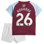 aston villa adidas home baby kit 2024-25 with bogarde 26 printing Collection | Authentic Aston Villa Shirts