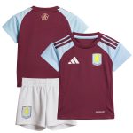 aston villa adidas home baby kit 2024-25 with custom printing Collection | Authentic Aston Villa Shirts