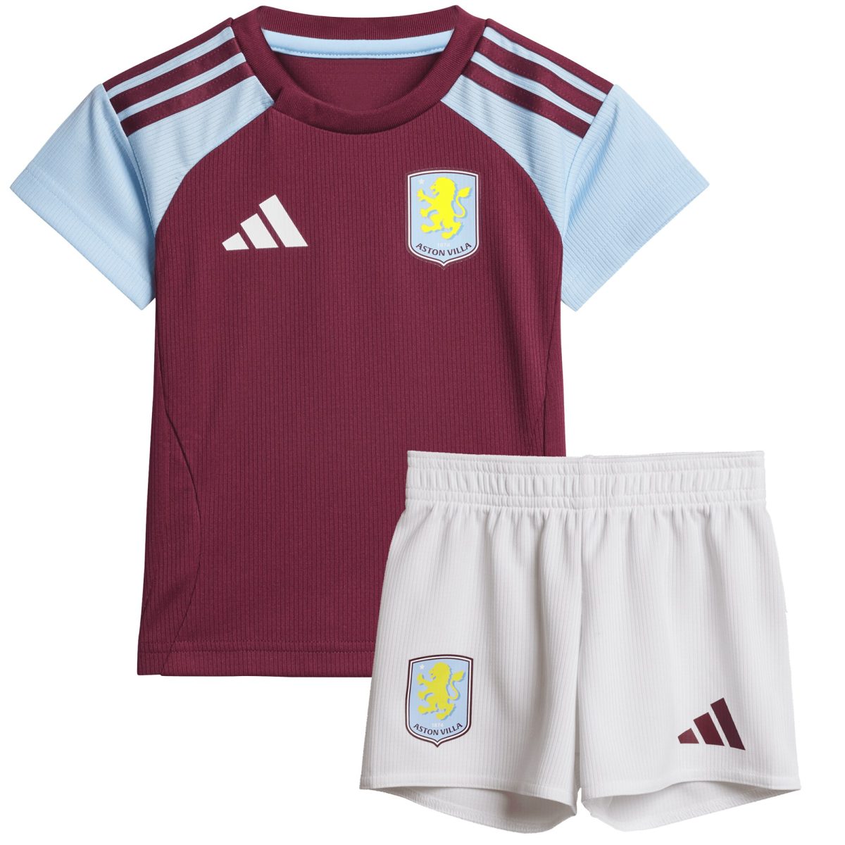 aston villa adidas home baby kit 2024-25 with custom printing Collection | Authentic Aston Villa Shirts