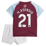 aston villa adidas home baby kit 2024-25 with m.asensio 21 printing Collection | Authentic Aston Villa Shirts