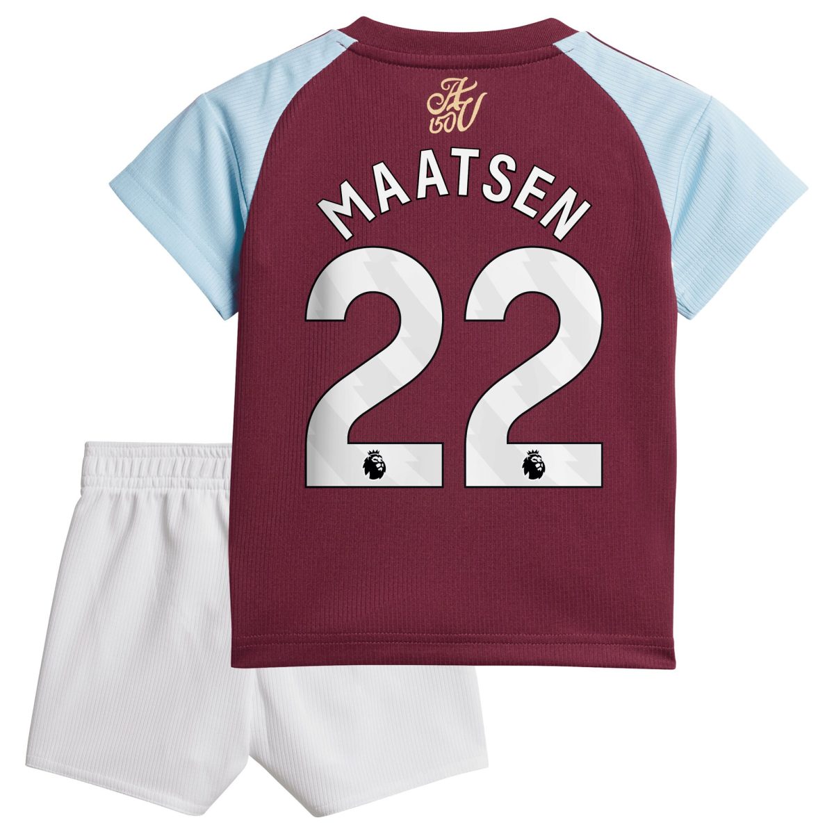 aston villa adidas home baby kit 2024-25 with maatsen 22 printing Collection | Authentic Aston Villa Shirts