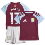 aston villa adidas home baby kit 2024-25 with malen 17 printing Collection | Authentic Aston Villa Shirts