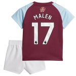 aston villa adidas home baby kit 2024-25 with malen 17 printing Collection | Authentic Aston Villa Shirts