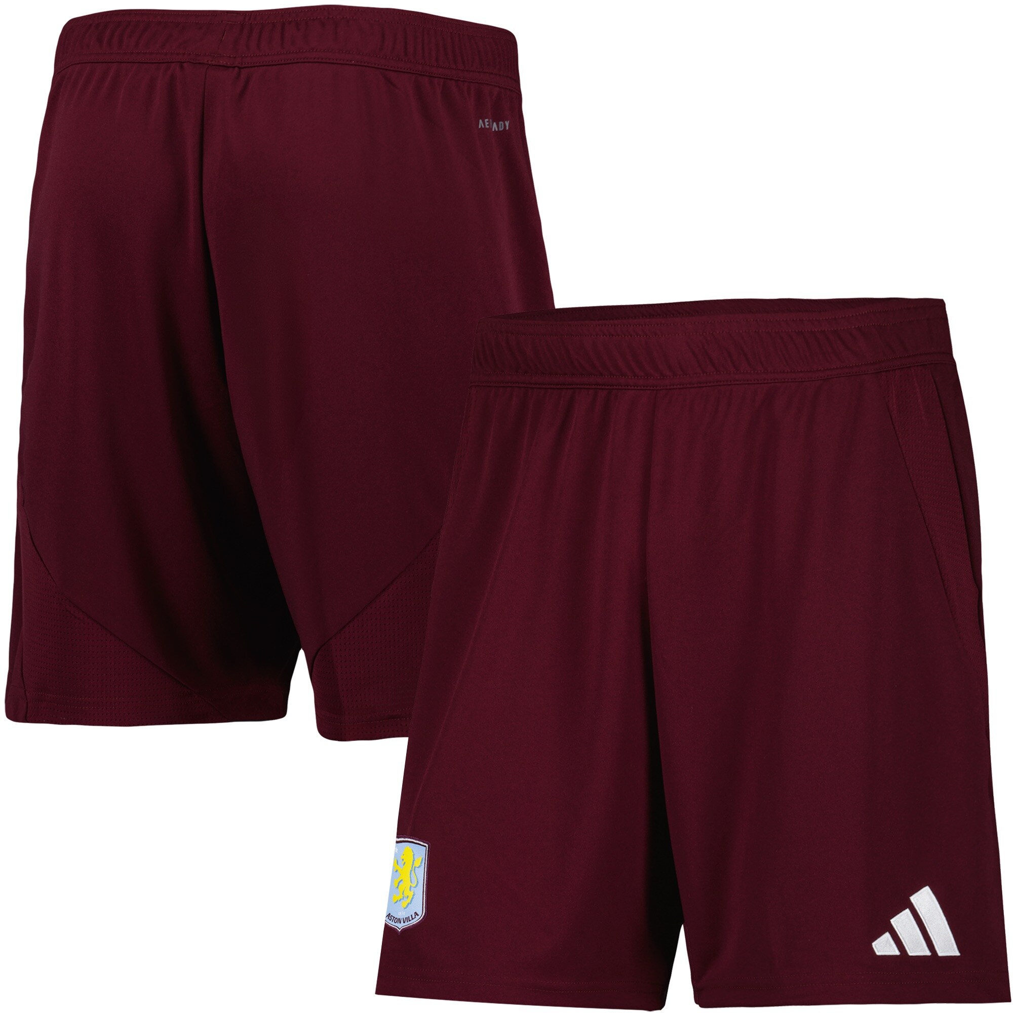 aston villa adidas home change shorts 2024-25 with custom printing Collection | Authentic Aston Villa Shirts