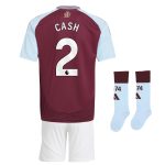 aston villa adidas home mini kit 2024-25 with cash 2 printing Collection | Authentic Aston Villa Shirts