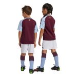 aston villa adidas home mini kit 2024-25 with custom printing Collection | Authentic Aston Villa Shirts