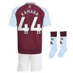 aston villa adidas home mini kit 2024-25 with kamara 44 printing Collection | Authentic Aston Villa Shirts
