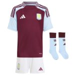 aston villa adidas home mini kit 2024-25 with konsa 4 printing Collection | Authentic Aston Villa Shirts