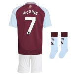 aston villa adidas home mini kit 2024-25 with mcginn 7 printing Collection | Authentic Aston Villa Shirts