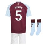 aston villa adidas home mini kit 2024-25 with mings 5 printing Collection | Authentic Aston Villa Shirts