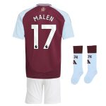 aston villa adidas home mini kit 2024-26 with malen 17 printing Collection | Authentic Aston Villa Shirts