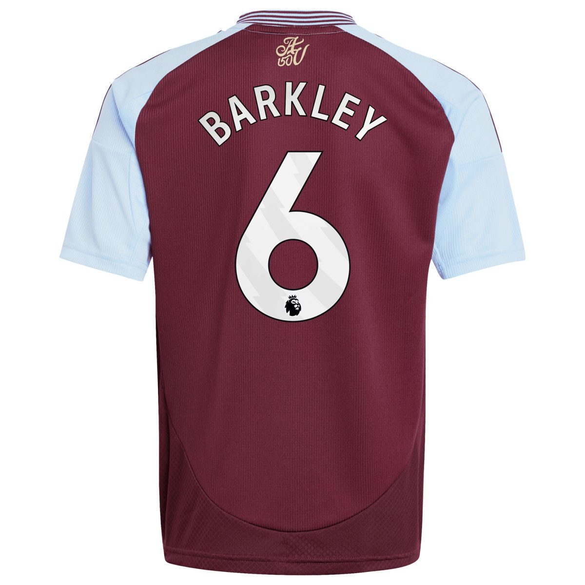 aston villa adidas home shirt 2024-25 – kids with barkley 6 printing Collection | Authentic Aston Villa Shirts