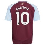 aston villa adidas home shirt 2024-25 – kids with buendia 10 printing Collection | Authentic Aston Villa Shirts
