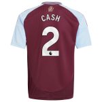 aston villa adidas home shirt 2024-25 – kids with cash 2 printing Collection | Authentic Aston Villa Shirts