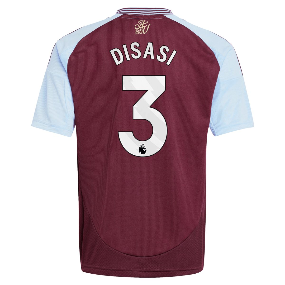 aston villa adidas home shirt 2024-25 – kids with disasi 3 printing Collection | Authentic Aston Villa Shirts