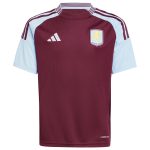 aston villa adidas home shirt 2024-25 – kids with malen 17 printing Collection | Authentic Aston Villa Shirts