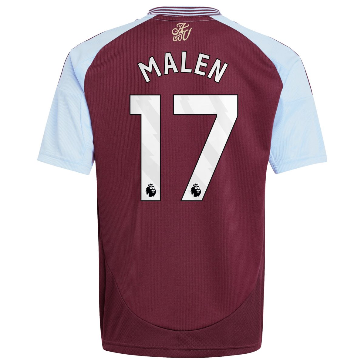 aston villa adidas home shirt 2024-25 – kids with malen 17 printing Collection | Authentic Aston Villa Shirts