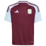 aston villa adidas home shirt 2024-25 – kids with nedeljković 20 printing Collection | Authentic Aston Villa Shirts