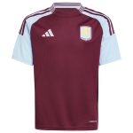 aston villa adidas home shirt 2024-25 – kids with rashford 9 printing Collection | Authentic Aston Villa Shirts