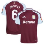 aston villa adidas home shirt 2024-25 with barkley 6 cup printing Collection | Authentic Aston Villa Shirts