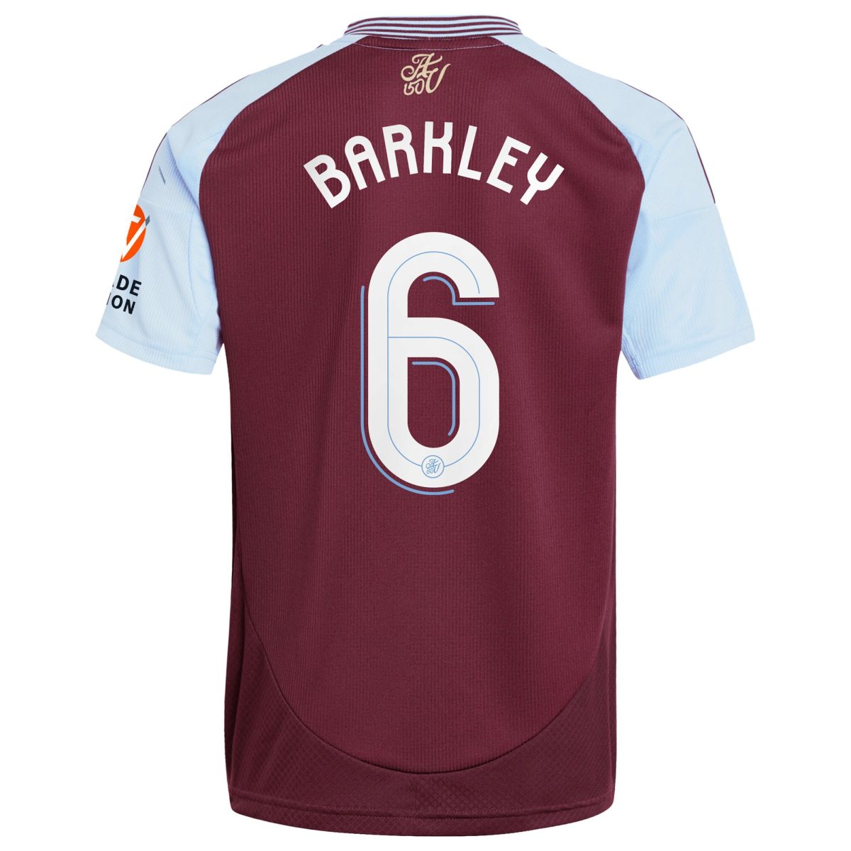 aston villa adidas home shirt 2024-25 with barkley 6 cup printing Collection | Authentic Aston Villa Shirts