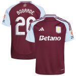 aston villa adidas home shirt 2024-25 with bogarde 26 cup printing Collection | Authentic Aston Villa Shirts