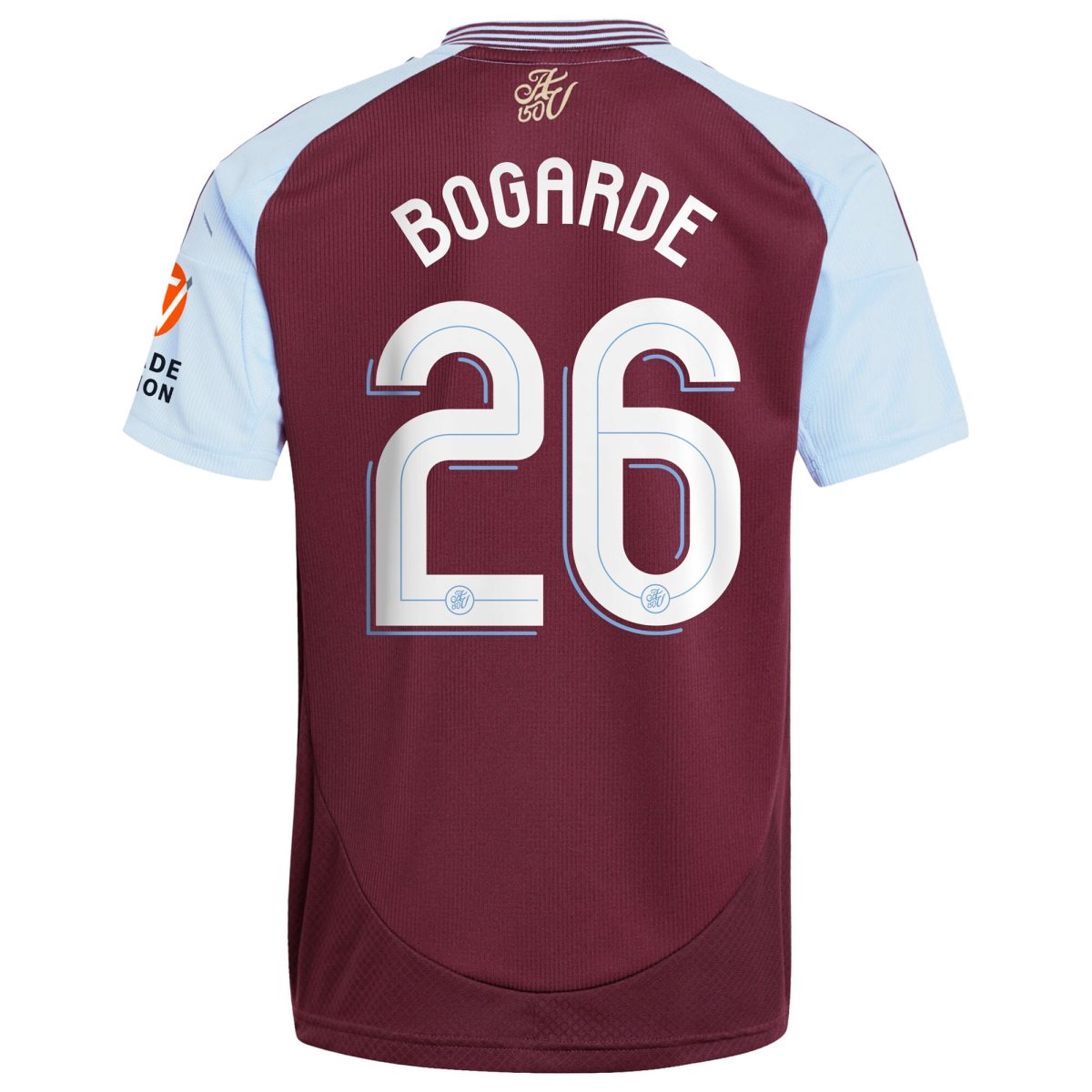 aston villa adidas home shirt 2024-25 with bogarde 26 cup printing Collection | Authentic Aston Villa Shirts