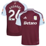 aston villa adidas home shirt 2024-25 with bogarde 26 printing Collection | Authentic Aston Villa Shirts