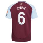aston villa adidas home shirt 2024-25 with corsie 6 cup printing Collection | Authentic Aston Villa Shirts