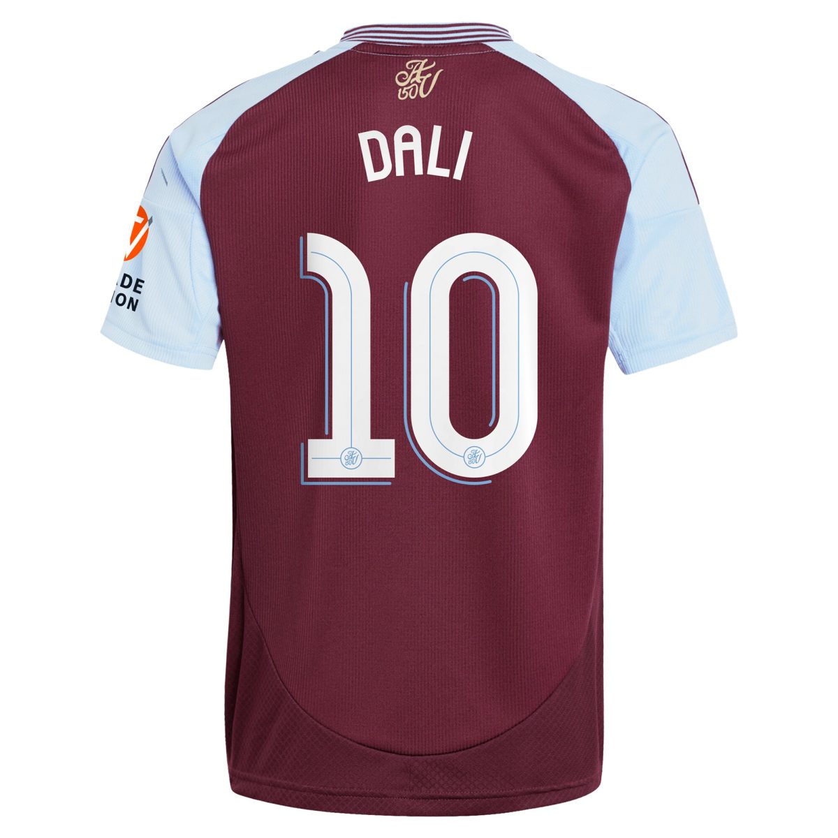 aston villa adidas home shirt 2024-25 with dali 10 cup printing Collection | Authentic Aston Villa Shirts