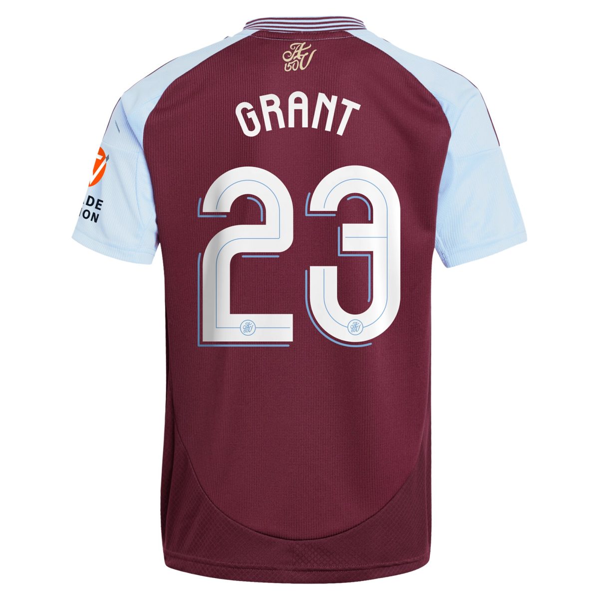 aston villa adidas home shirt 2024-25 with grant 23 cup printing Collection | Authentic Aston Villa Shirts