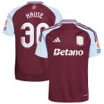 aston villa adidas home shirt 2024-25 with hause 30 cup printing Collection | Authentic Aston Villa Shirts