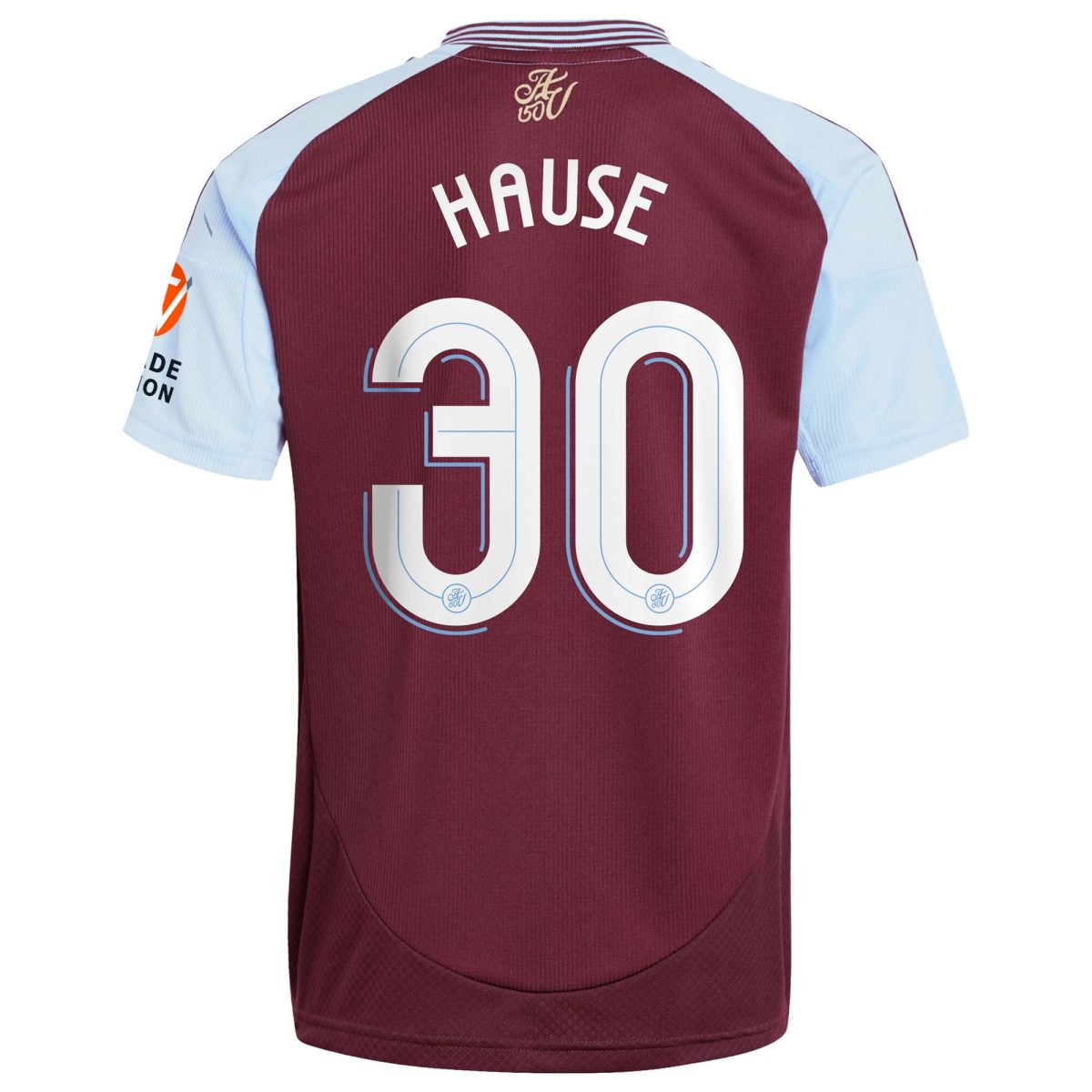aston villa adidas home shirt 2024-25 with hause 30 cup printing Collection | Authentic Aston Villa Shirts