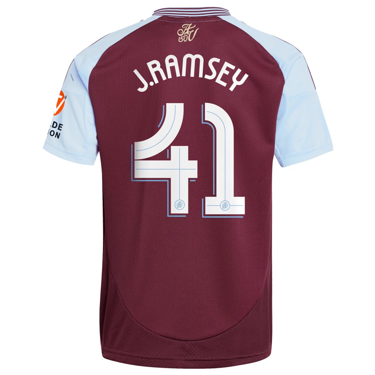 aston villa adidas home shirt 2024-25 with j. ramsey 41 cup printing Collection | Authentic Aston Villa Shirts