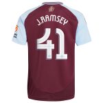 aston villa adidas home shirt 2024-25 with j. ramsey 41 cup printing Collection | Authentic Aston Villa Shirts