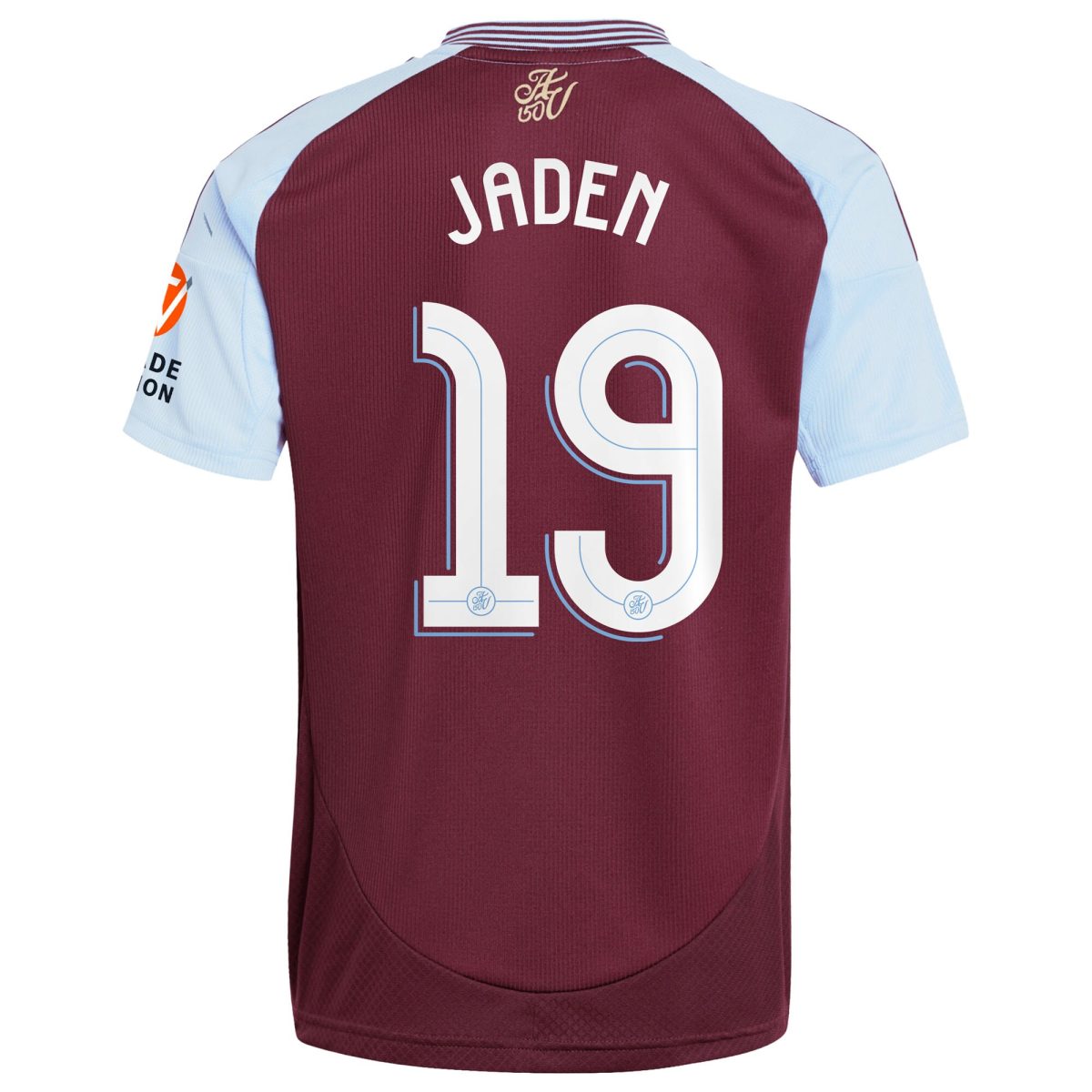 aston villa adidas home shirt 2024-25 with jaden 19 cup printing Collection | Authentic Aston Villa Shirts