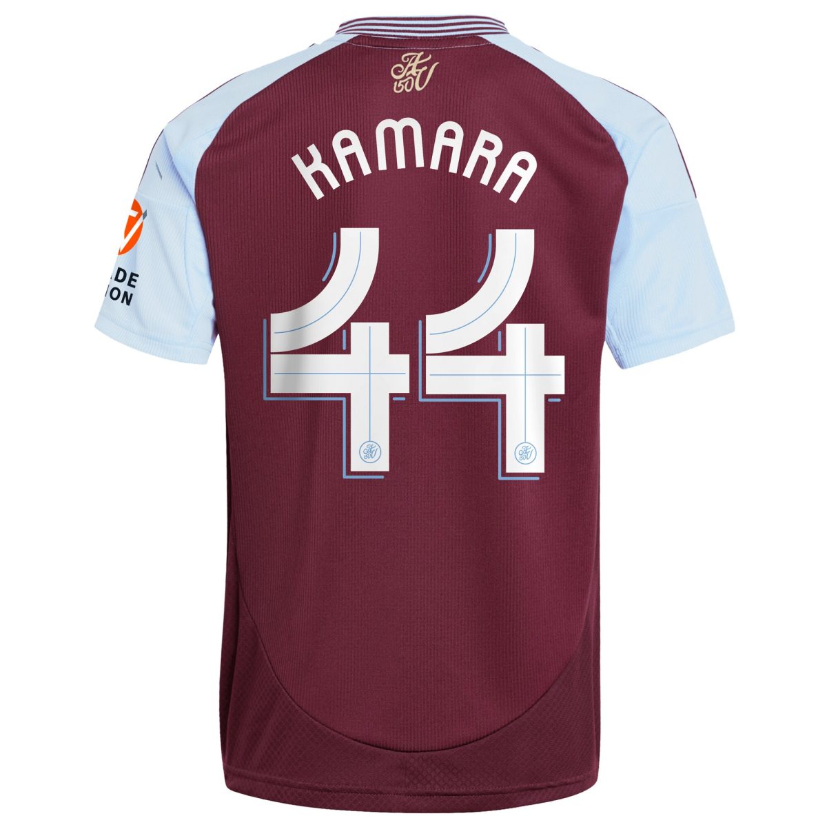 aston villa adidas home shirt 2024-25 with kamara 44 cup printing Collection | Authentic Aston Villa Shirts