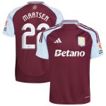 aston villa adidas home shirt 2024-25 with maatsen 22 cup printing Collection | Authentic Aston Villa Shirts